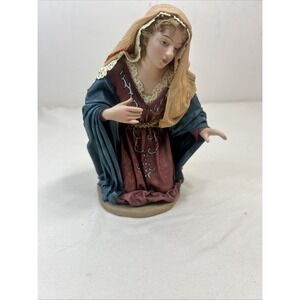 Grandeur Noel 2002 FABRIC MACHE Nativity Set Mary Replacement Piece
